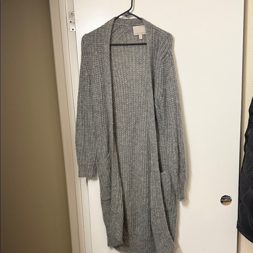 Banana Republic Gray Sweater Cardigan